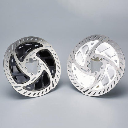 Disque de frein RACEWORK RK152 VTT à six trous, dissipateur de chaleur résistant à l'usure (Argent 160 mm)