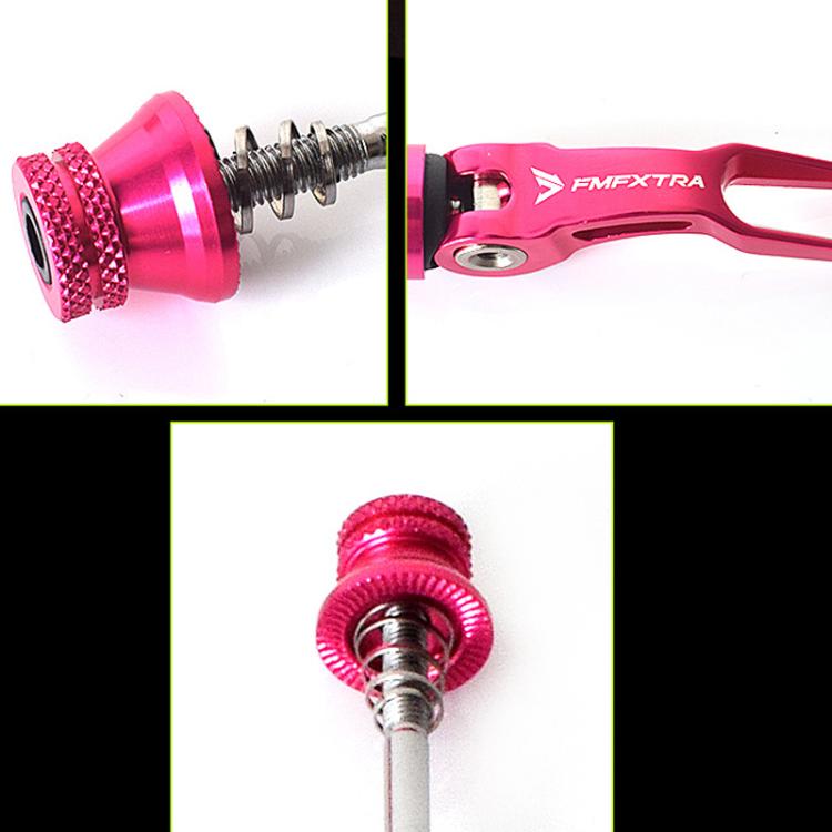 FMFXTRA JX77 Bicycle Quick Release Lever Aluminum Alloy CNC Crafted Axle(Purple)
