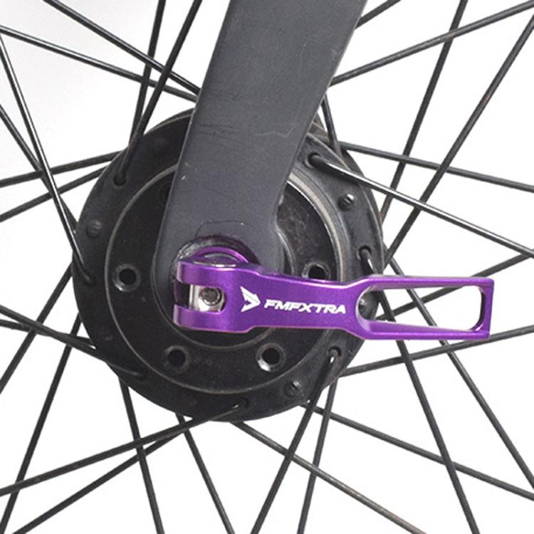 FMFXTRA JX77 Bicycle Quick Release Lever Aluminum Alloy CNC Crafted Axle(Purple)