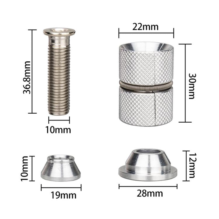 2pcs ZTTO Mountain Road Bicycle Fork Bowl Sling Core Carbon Fiber Fork Expansion Core Screws