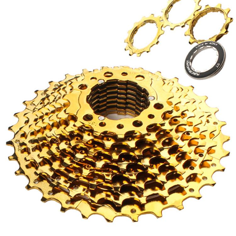RACEWORK C0991A 11-speed Road Bicycle Cassette Flywheel, Color: Gold 11-28T