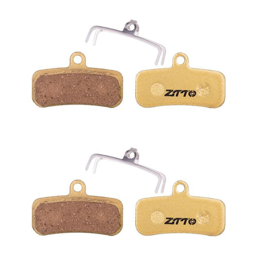 2 paires ZTTO Vélo de Montagne Plaquettes de Frein à Disque à Base de Cuivre Métal Complet, Modèle : MJ-01E