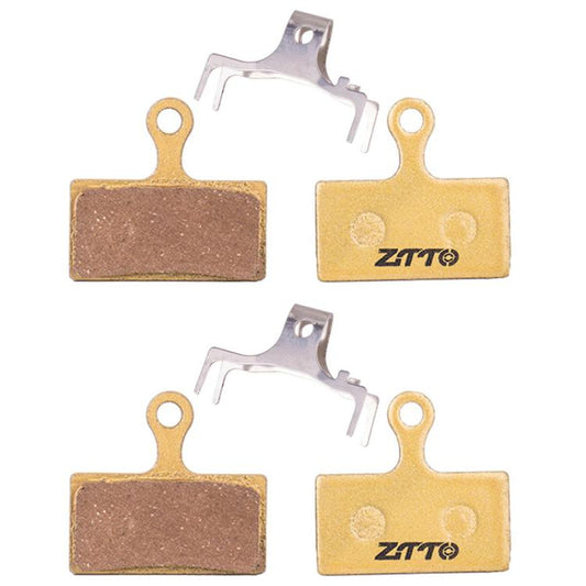 2 paires de plaquettes de frein à disque ZTTO pour VTT, en cuivre et métal, modèle : MJ-01F