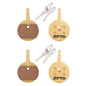 2 paires Plaquettes de frein à disque en cuivre entièrement métalliques ZTTO pour VTT, Modèle : MJ-02B