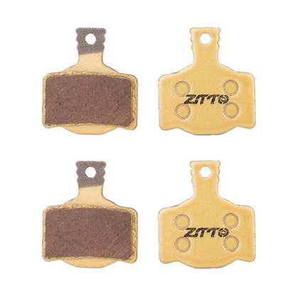 2pairs ZTTO Mountain Bike Full Metal Copper Base Lining Oil Disc Block Brake Pad, Model: MJ-03F