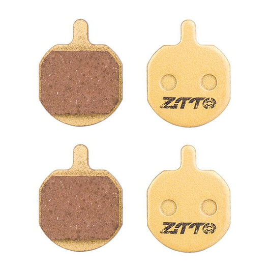 2 paires de plaquettes de frein à disque ZTTO pour VTT, en métal et cuivre, modèle MJ-04B
