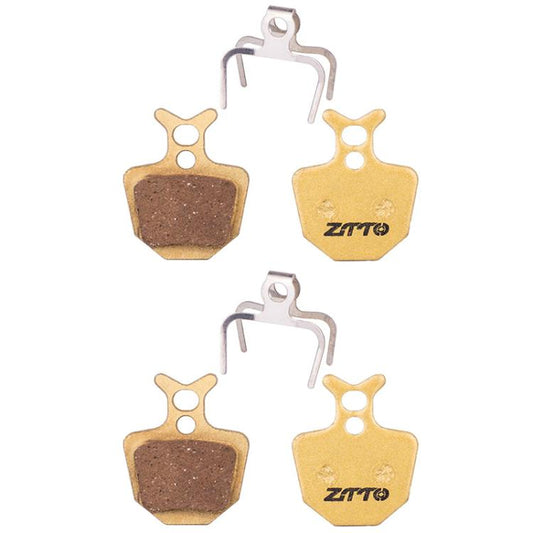 2 paires de plaquettes de frein à disque ZTTO pour VTT, en métal et cuivre, modèle : MJ-05B