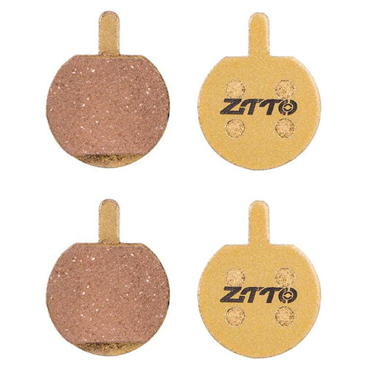 2 paires Plaquettes de frein à disque d'huile en cuivre pour vélo de montagne ZTTO, Modèle: MJ-11A