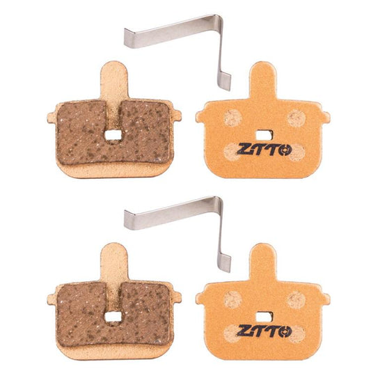2 paires de plaquettes de frein à disque ZTTO pour VTT, en métal intégral et base en cuivre, Modèle : MJ-11E