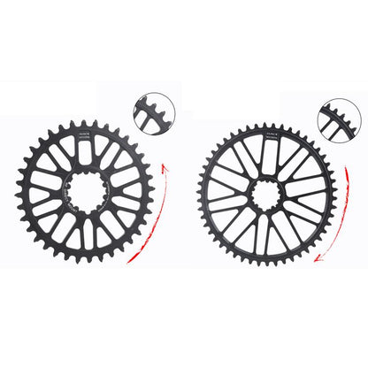 RACEWORK RK7788 Mountain Bike Direct Mount Chainwheel Road Bike Chainring, Spec: MTB 38T