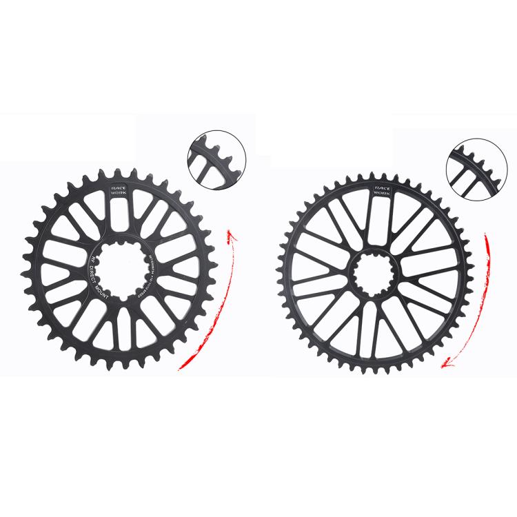 RACEWORK RK7788 Mountain Bike Direct Mount Chainwheel Road Bike Chainring, Spec: ROAD 44T