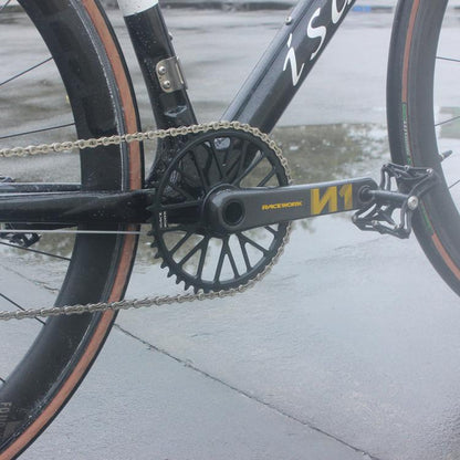 RACEWORK RK7788 Mountain Bike Direct Mount Chainwheel Road Bike Chainring, Spec: ROAD 52T