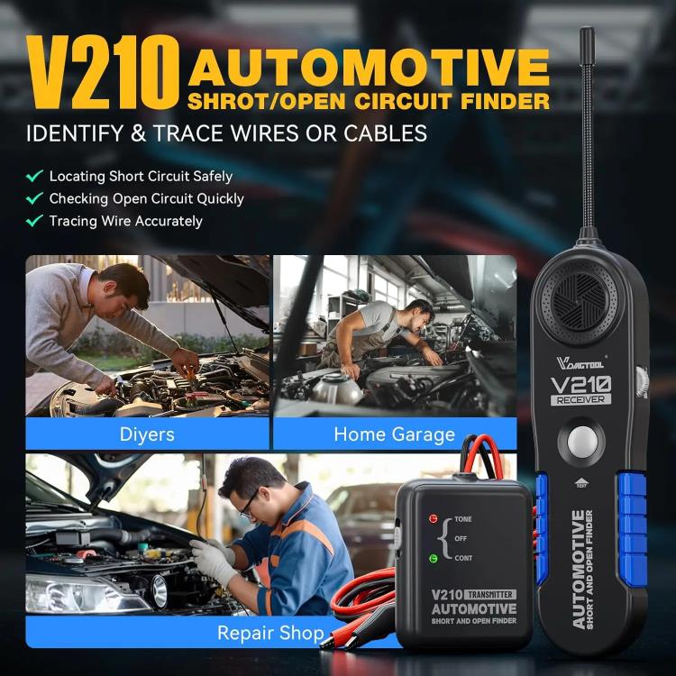 Testeur de circuit automobile VDIAGTOOL 6-42V (V210)