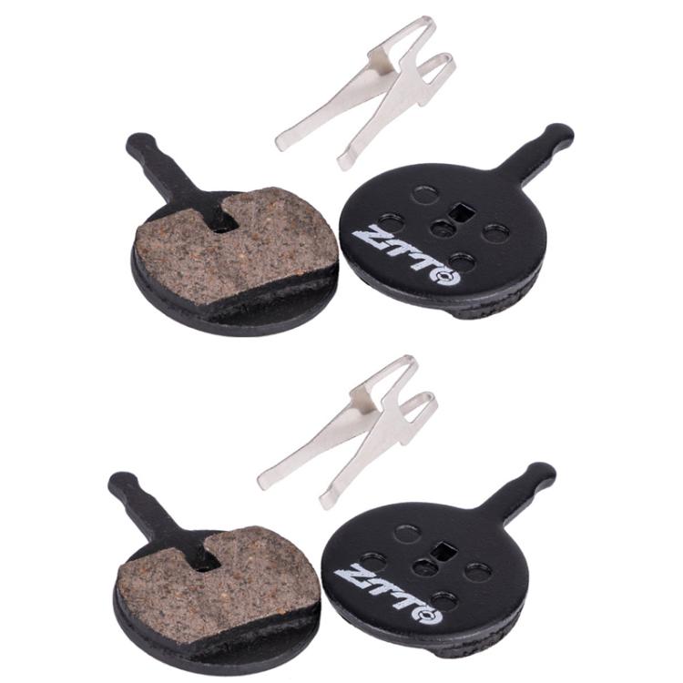 2pairs ZTTO Bicycle Disc Braking Pads Mountain Bike Semi-Metallic Resin Brake Pads, Model: MS-02B