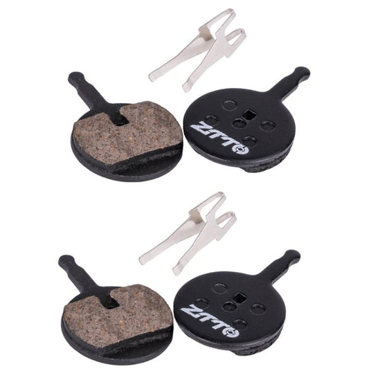 2 paires de plaquettes de frein à disque de vélo ZTTO, VTT, résine semi-métallique, modèle : MS-02B