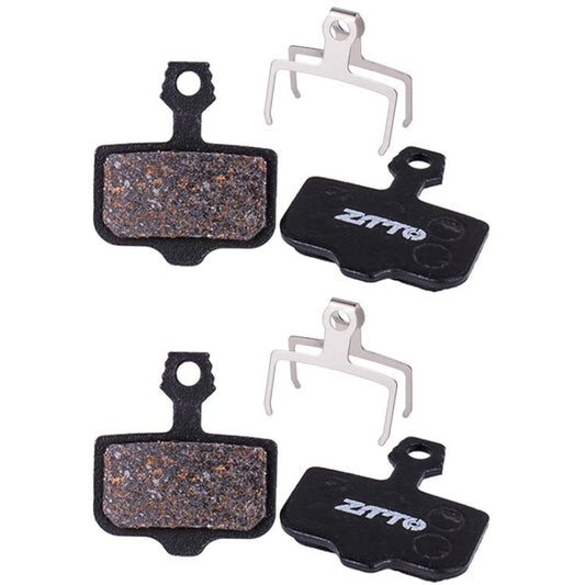 2 paires de plaquettes de frein à disque pour vélo ZTTO Plaquettes de frein en résine semi-métalliques pour VTT, Modèle : MS-02D