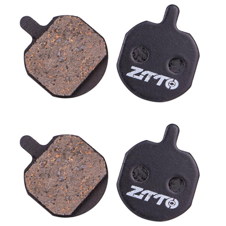 2 paires de plaquettes de frein à disque ZTTO pour VTT, semi-métalliques en résine, modèle : MS-04B
