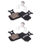 2pairs ZTTO Bicycle Disc Braking Pads Mountain Bike Semi-Metallic Resin Brake Pads, Model: MS-05C