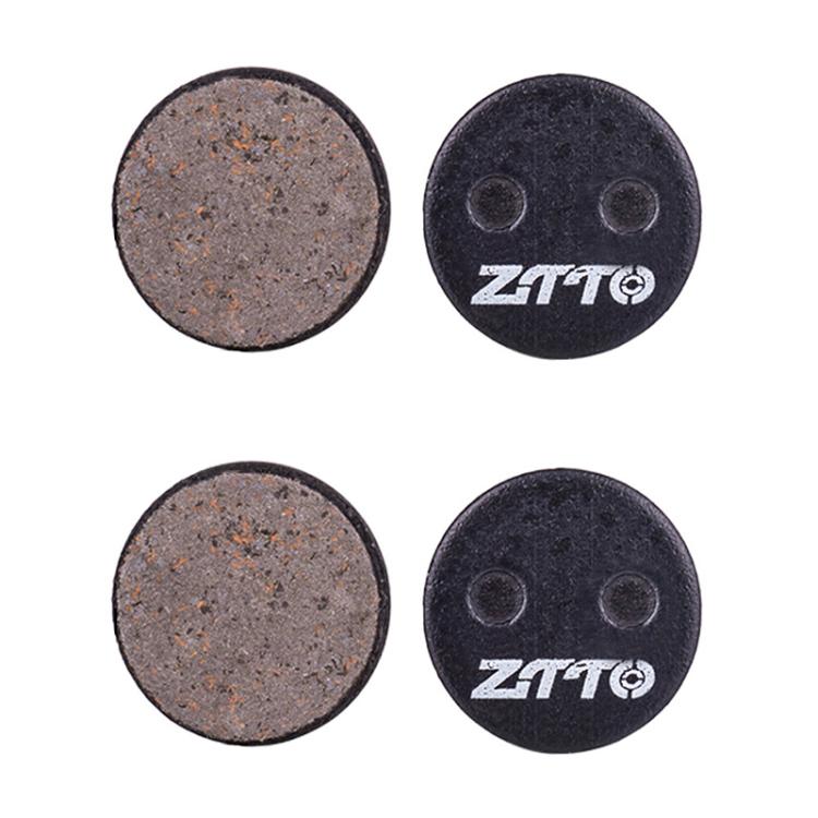 2 paires de plaquettes de frein à disque de vélo ZTTO, VTT, plaquettes de frein en résine semi-métallique, Modèle : MS-08A