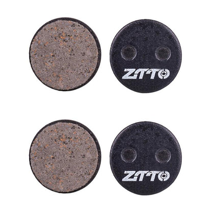 2 paires de plaquettes de frein à disque de vélo ZTTO, VTT, plaquettes de frein en résine semi-métallique, Modèle : MS-08A