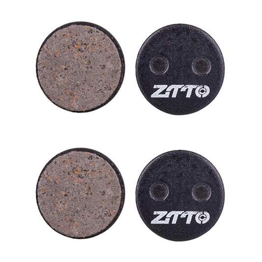2 paires de plaquettes de frein à disque de vélo ZTTO, VTT, plaquettes de frein en résine semi-métallique, Modèle : MS-08A