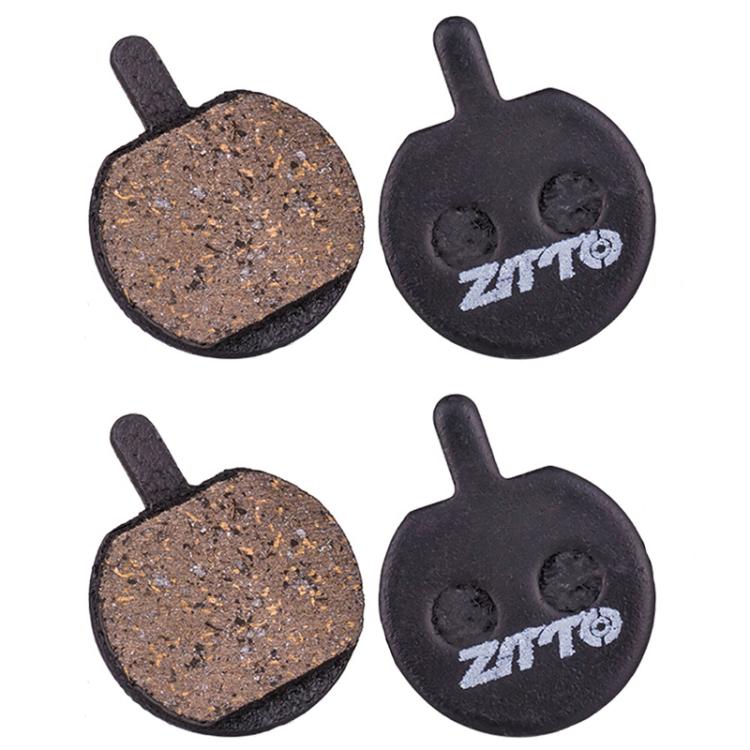 2 paires de plaquettes de frein à disque pour vélo ZTTO Plaquettes de frein semi-métalliques en résine pour VTT, Modèle : MS-11A
