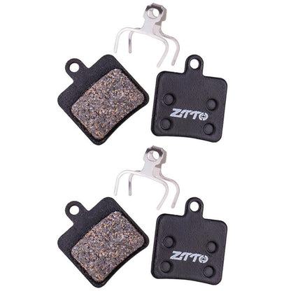 2 paires de plaquettes de frein à disque de vélo ZTTO pour VTT, plaquettes de frein en résine semi-métalliques, modèle : MS-11D