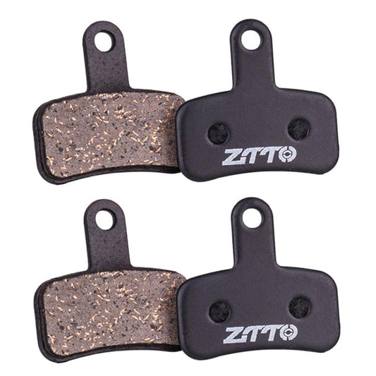 2 paires de plaquettes de frein à disque pour vélo ZTTO Plaquettes de frein semi-métalliques en résine pour VTT, Modèle : MS-11H