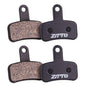 2pairs ZTTO Bicycle Disc Braking Pads Mountain Bike Semi-Metallic Resin Brake Pads, Model: MS-11H