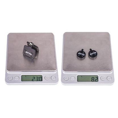 2 paires de plaquettes de frein à disque ZTTO pour vélo, VTT, résine semi-métallique, Modèle: MS-08B