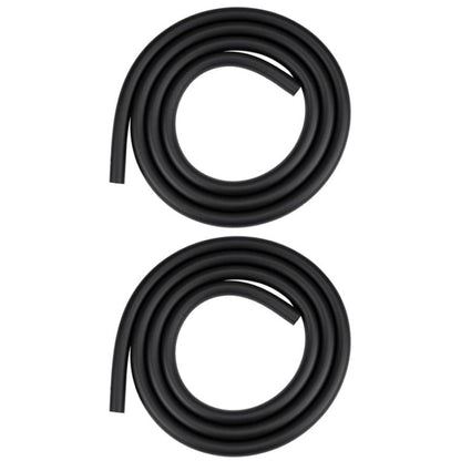 2pcs ZTTO 1.5m Bicycle Brake Shifter Cable Anti-Rattle Soundproof Foam Tube(Black)