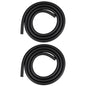 2pcs ZTTO 1.5m Bicycle Brake Shifter Cable Anti-Rattle Soundproof Foam Tube(Black)