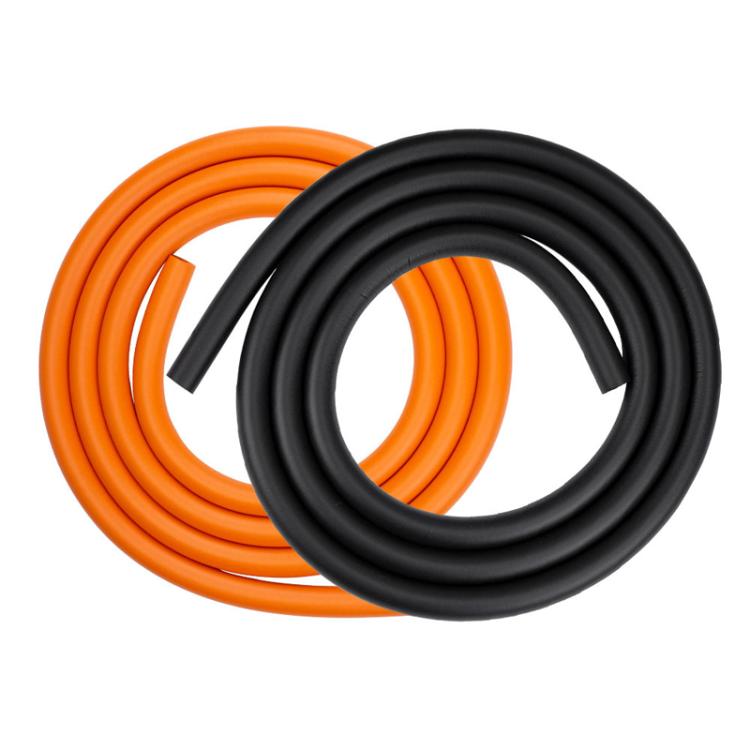 2pcs ZTTO 1.5m Bicycle Brake Shifter Cable Anti-Rattle Soundproof Foam Tube(Orange)