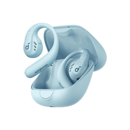 ANKER A3871 Soundcore AeroFit Pro Écouteurs sans fil Bluetooth à conduction osseuse avec réduction de bruit et qualité audio HD (bleu)