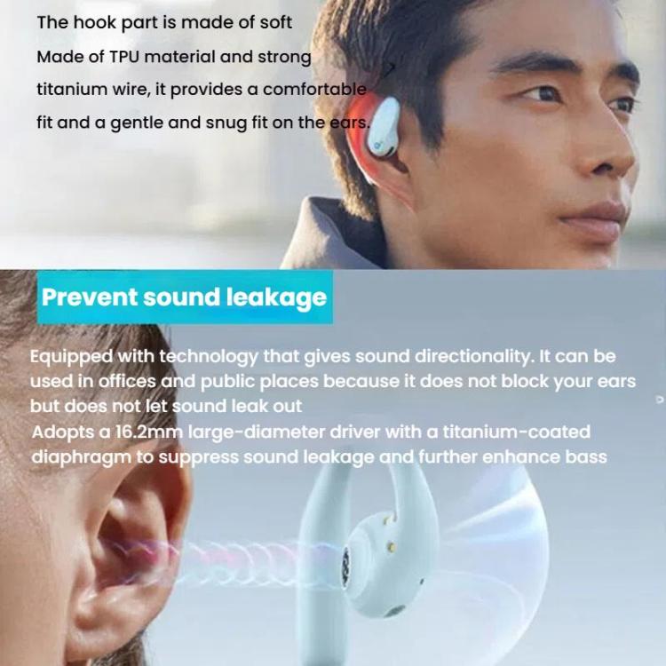 ANKER A3871 Soundcore AeroFit Pro Écouteurs sans fil Bluetooth à conduction osseuse avec réduction de bruit et qualité audio HD (bleu)