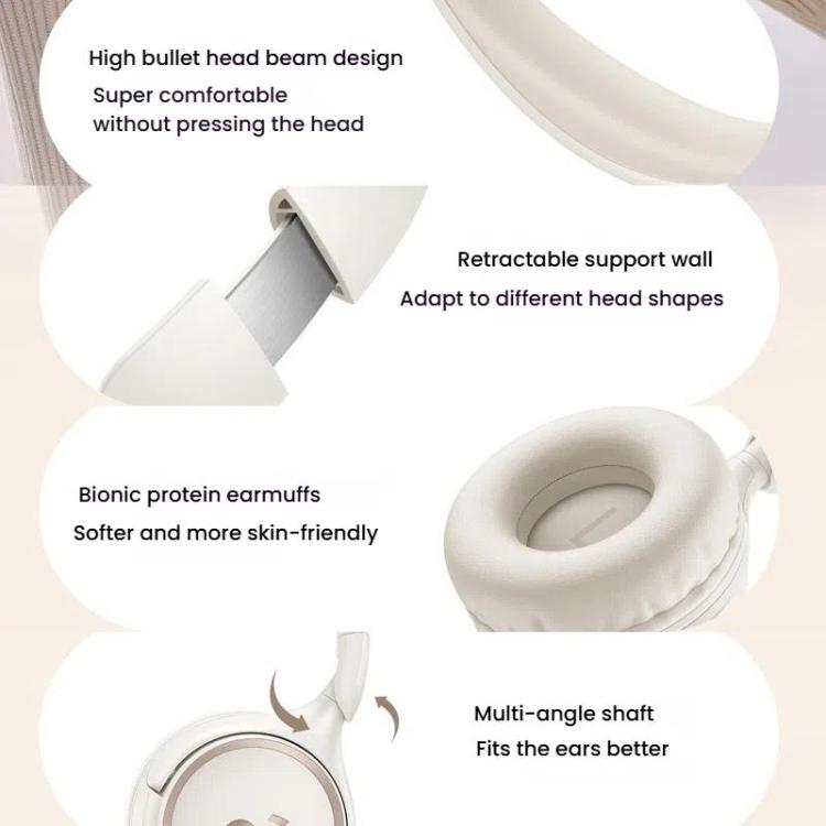 Soundcore H30i A3012 Headband Wireless Bluetooth Headset(White)
