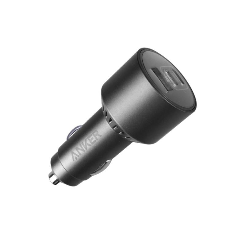 Chargeur de voiture ANKER A2737 167,5 W double port Type-C+UAB-A 3 ports pour téléphone portable PD charge rapide (Gris argent)