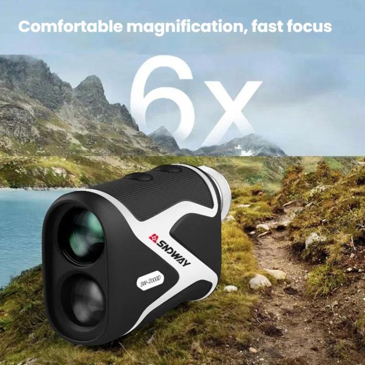 SNDWAY SW-1000D 1000M Handheld OLED Rangefinder Telescope Golf Rangefinder