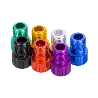 10pcs ZTTO Mountain Road Bicycle Presta To Schrader Valve Converter Kit(Red)