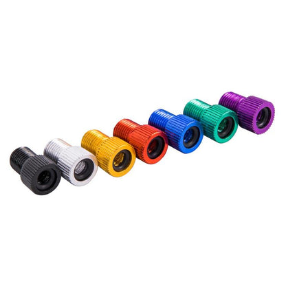 10pcs ZTTO Mountain Road Bicycle Presta To Schrader Valve Converter Kit(Red)