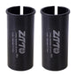 25.4-27.2mm 001 2pcs ZTTO Bicycle Seat Post Conversion Sleeve Reducer Cover(Black)