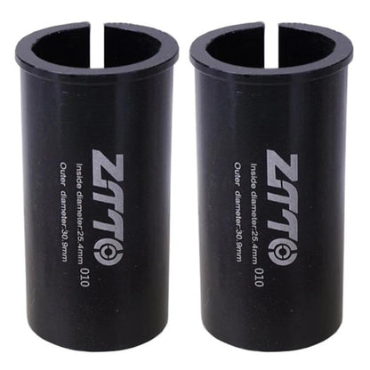25.4-30.9mm 010 2pcs ZTTO Bicycle Seat Post Conversion Sleeve Reducer Cover(Black)