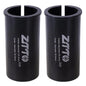 25.4-30.9mm 010 2pcs ZTTO Bicycle Seat Post Conversion Sleeve Reducer Cover(Black)