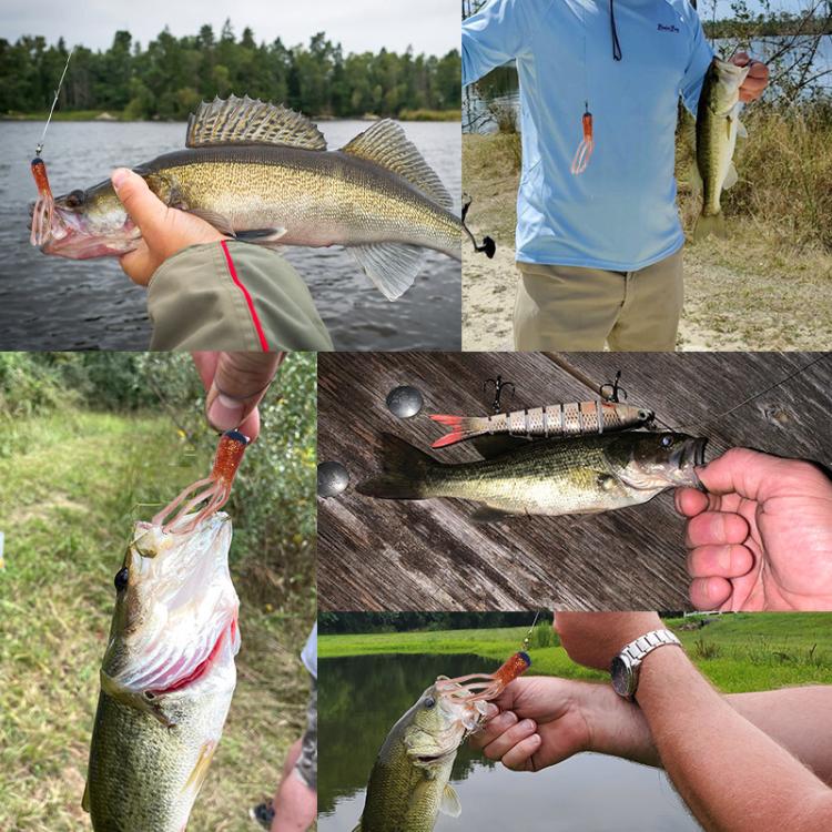 4.8cm 20pcs / Pack HENGJIA SO192 Vegetable-Head Tube Lure Fishing Simulation Soft Fake Bait, Style: 15#