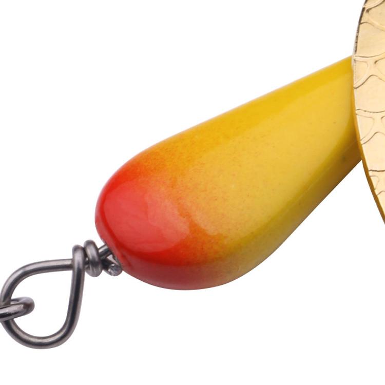 5colors / Box HENGJIA Single Hook Sequins Road Runner Bait Fishing False Lures(6CM-6.8G)