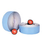 FMFXTRA F258 1pair Road Bike Handlebar Strap Anti-Slip Breathable Gradient Handlebar Tape(White Blue)
