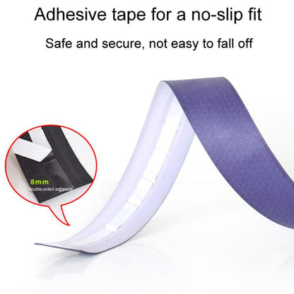 FMFXTRA F233 1pair Road Bicycle Handlebar Strap PU Stretchy And Shock-Absorbing Wrap-Around Tape(Blue)