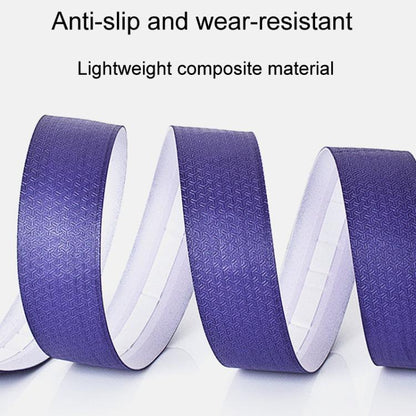 FMFXTRA F233 1pair Road Bicycle Handlebar Strap PU Stretchy And Shock-Absorbing Wrap-Around Tape(Purple)