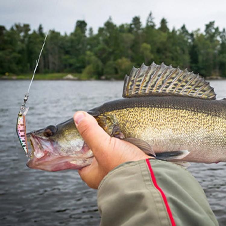 10colors / Box HENGJIA MI171 4.3cm-1.6g Sinking Road Runner Warbler Bait Outdoor Fishing Single Hook False Lure