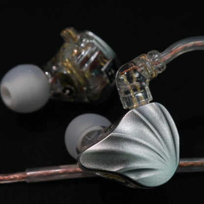 CVJ Dual Parallel 2 Pin 0.78mm S Universal Headphone Cable, Style: Without Mic